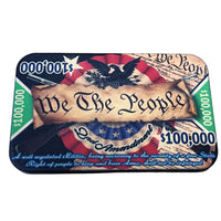 2nd Amendment Ceramic Poker Plaque-Single-$100,000