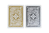 Copag 1546 Legacy Black Gold Poker Size Jumbo Index Double Deck Set- 12 Sets