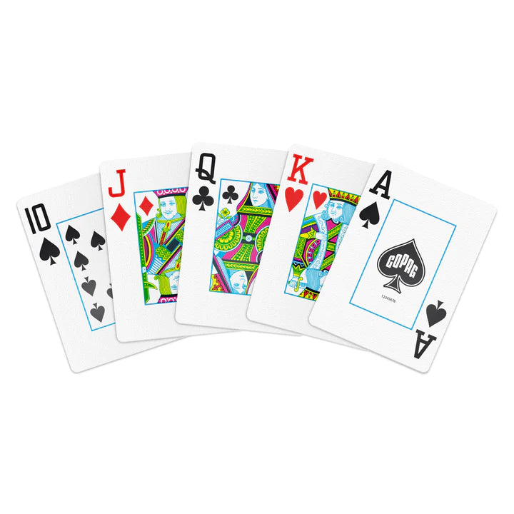 Copag 1546 Red Blue Poker Size Jumbo Index Double Deck Set