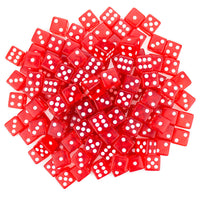 100 Dados Rojos - 16 mm