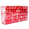 100 Red Dice - 16 mm