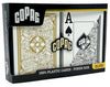 Copag 1546 Legacy Black Gold Poker Size Jumbo Index Double Deck Set - 12 Juegos