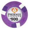 Phoenix 10 Gram Real Clay Poker Chip - $500