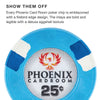 Phoenix 10 Gram Real Clay Poker Chip - Chip Feature Description