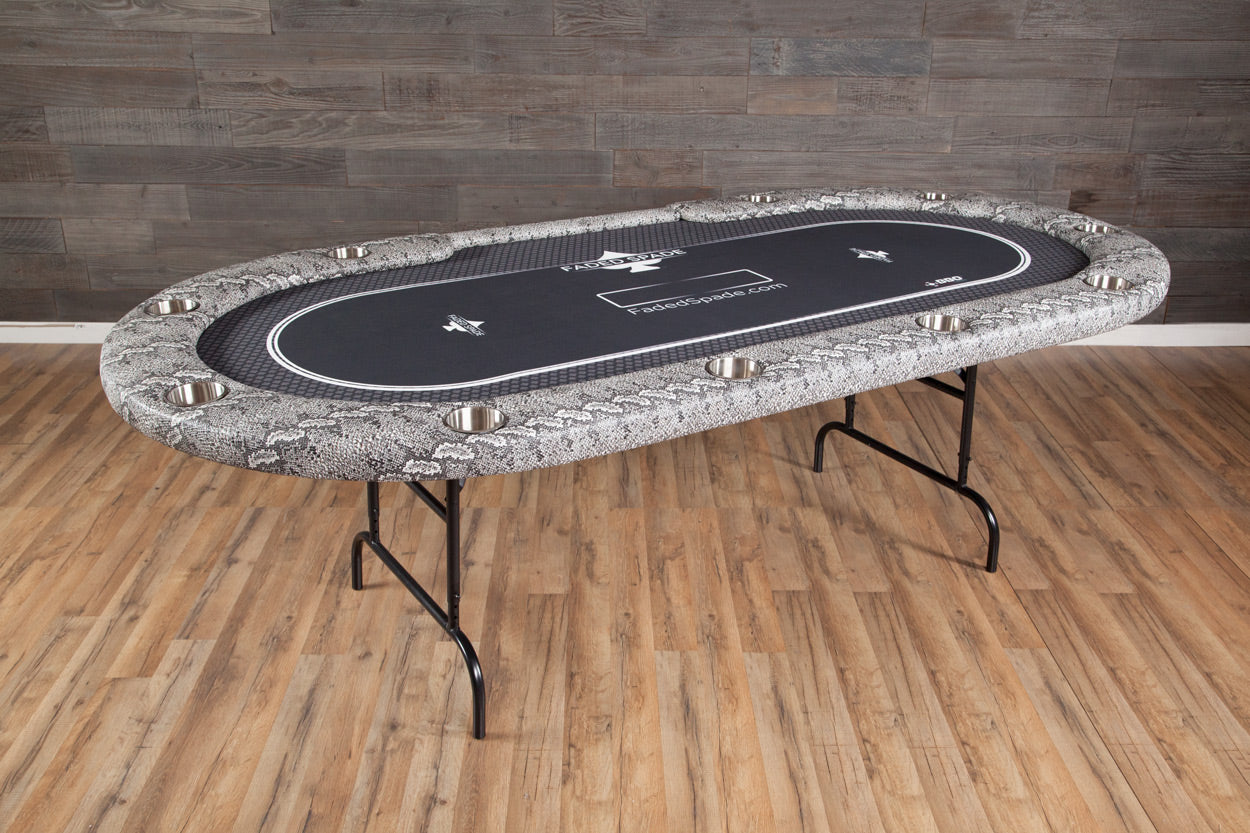 Folding Leg Custom Poker Tables By Poker Chip Lounge