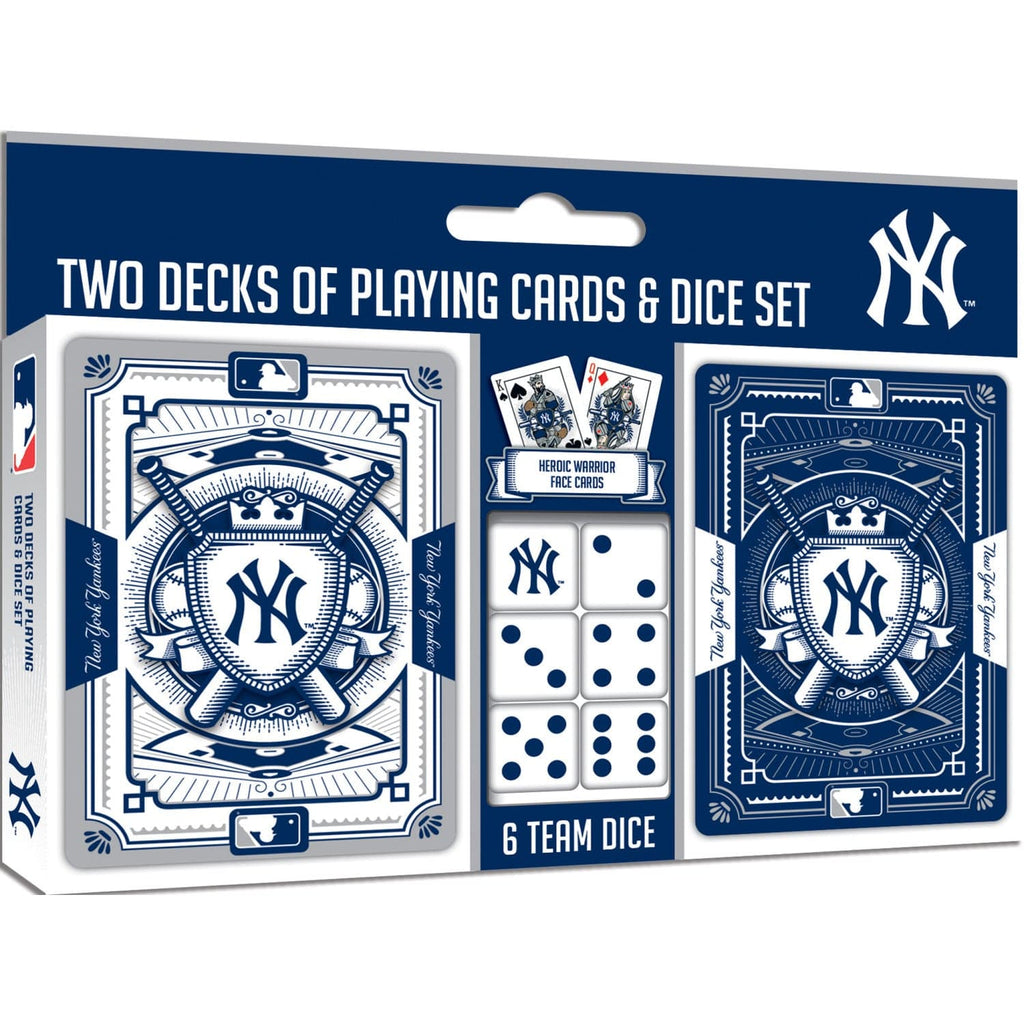 New York Yankees - 2-Pack Playing Cards & Dice Set