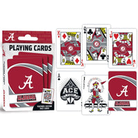 Alabama Crimson Tide Playing Cards - 54 Card Deck - Faces & Backs