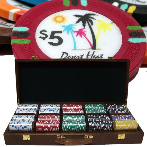 Desert Heat 13.5 Gram Clay Poker Chips