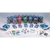 Los Angeles Dodgers 300 Piece Poker Set - Layout