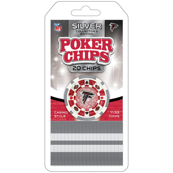 Atlanta Falcons 20 Piece Poker Chips