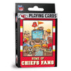 Kansas City Chiefs Fan Deck Playing Cards - 54 Card Deck