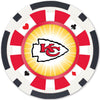 Kansas City Chiefs 100 Piece Poker Chips