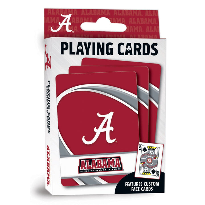 Alabama Crimson Tide Playing Cards - 54 Card Deck - Package