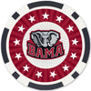 Alabama Crimson Tide 100 Piece Poker Chips - Chip View Side 2