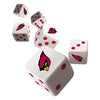 Arizona Cardinals Dice Set - All sides shown