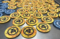 10 Gram Ceramic Custom Poker Chips - Semi Custom - Marbled Series