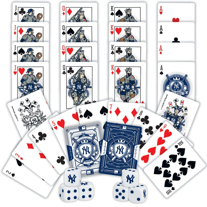 New York Yankees - 2-Pack Playing Cards & Dice Set - Layout