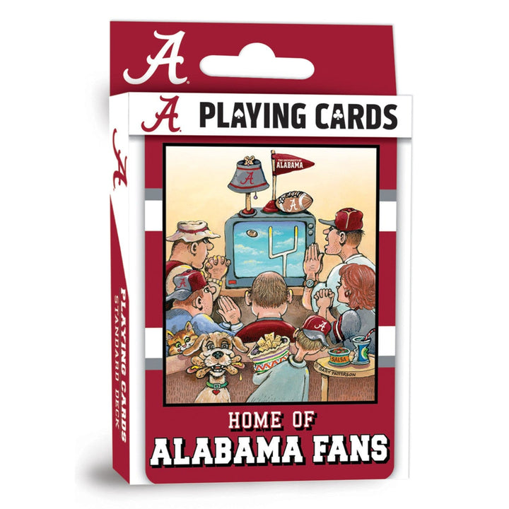 Alabama Crimson Tide Fan Deck Playing Cards - 54 Card Deck - Package