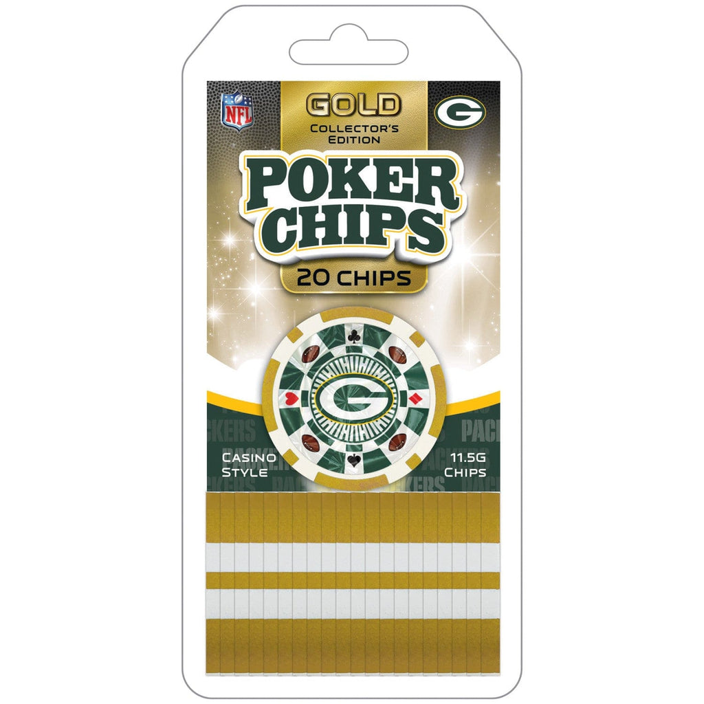 Green Bay Packers 20 Piece Poker Chips