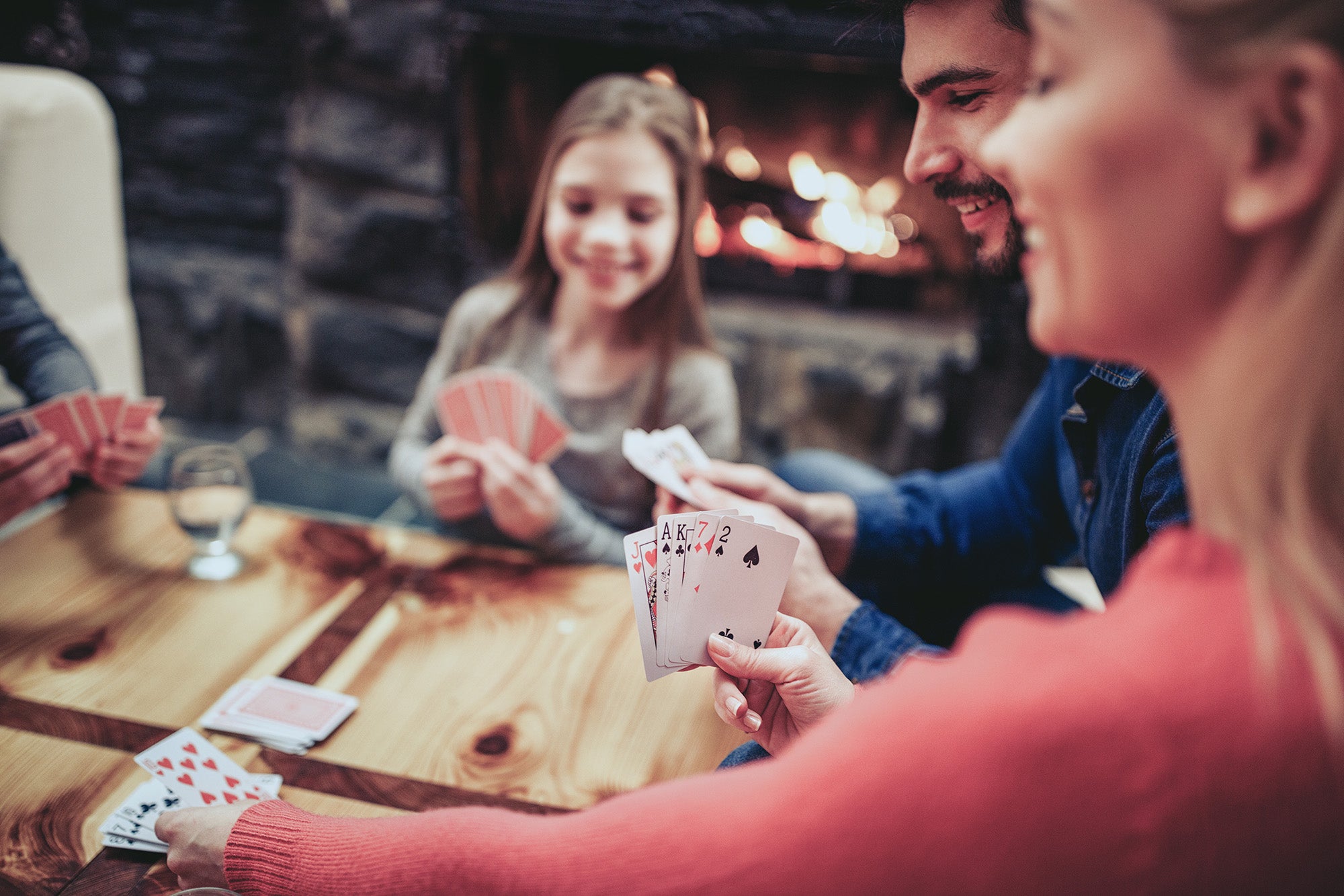 plastic coated paper playing cards