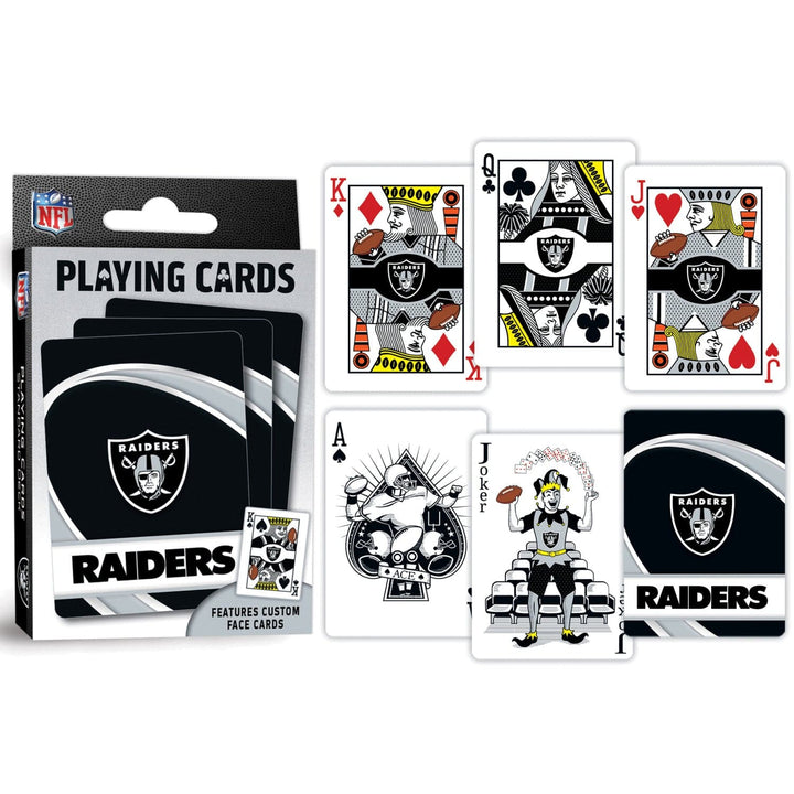 Las Vegas Raiders Playing Cards - 54 Card Deck