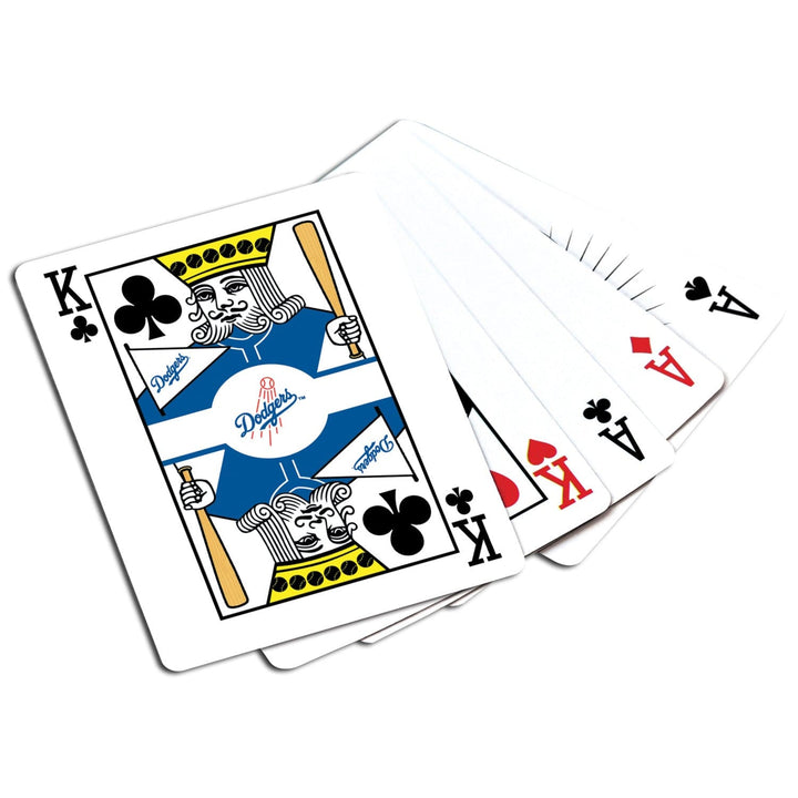 Los Angeles Dodgers 300 Piece Poker Set - Playing Cards