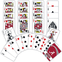 Alabama Crimson Tide Playing Cards - 54 Card Deck - Faces