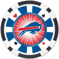 Buffalo Bills 100 Piece Poker Chips