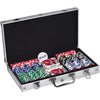 Alabama Crimson Tide 300 Piece Poker Set Open Case