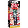 Kansas City Chiefs 100 Piece Poker Chips