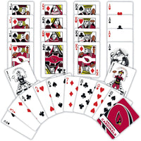 Arizona Cardinals Playing Cards - 54 Card Deck - Layout