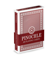 Unbranded Red Pinochle Playing Cards - QTY 12