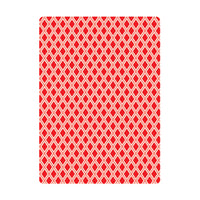 Unbranded Red Poker Size Regular Index Playing Cards Single Deck