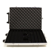 1000 Capacity Aluminum Rolling Poker Chip Case