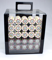 The Mint 13.5 Gram Clay Poker Chips in Acrylic Carrier - 1000 Ct.