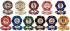 Nile Club 10 Gram Ceramic Poker Chips in Acrylic Carrier - 1000 Ct.