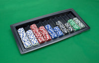 10 Row Plastic Casino Dealer Chip Tray