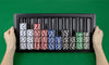 10 Row Plastic Casino Dealer Chip Tray