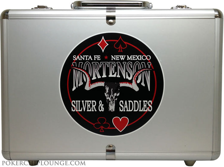 Custom Printed Aluminum Poker Chip Case - 200 Chip Capacity