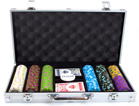 The Mint 13.5 Gram Clay Poker Chips in Standard Aluminum Case - 300 Ct.