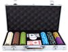 The Mint 13.5 Gram Clay Poker Chips in Standard Aluminum Case - 300 Ct.