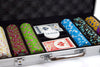 The Mint 13.5 Gram Clay Poker Chips in Standard Aluminum Case - 300 Ct.