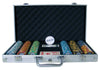 Monte Carlo 14 Gram Clay Poker Chips in Standard Aluminum Case - 300 Ct.