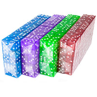 400 Dice - 19mm - Red, Blue, Green, Purple