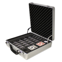 Premium 500 Capacity Aluminum Poker Chip Case