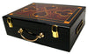 500 Capacity Hi-Gloss Wooden Poker Chip Case