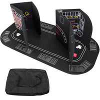 5 in 1 Table Top Includes: Poker, Blackjack, Roulette, Craps