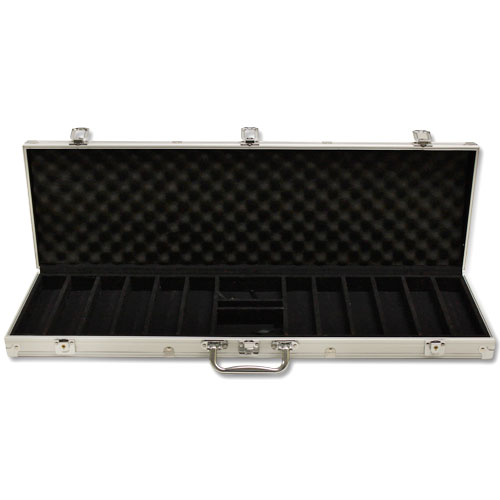 600 Capacity Aluminum Poker Chip Case