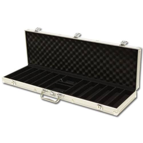 600 Capacity Aluminum Poker Chip Case