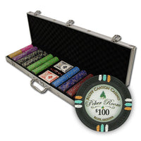 Bluff Canyon 13.5 Gram Clay Poker Chips in Aluminum Case - 600 Ct.